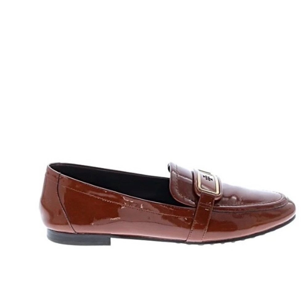 Womens Brown Loafers Tory Burch Size 8. - Picture 2 of 3
